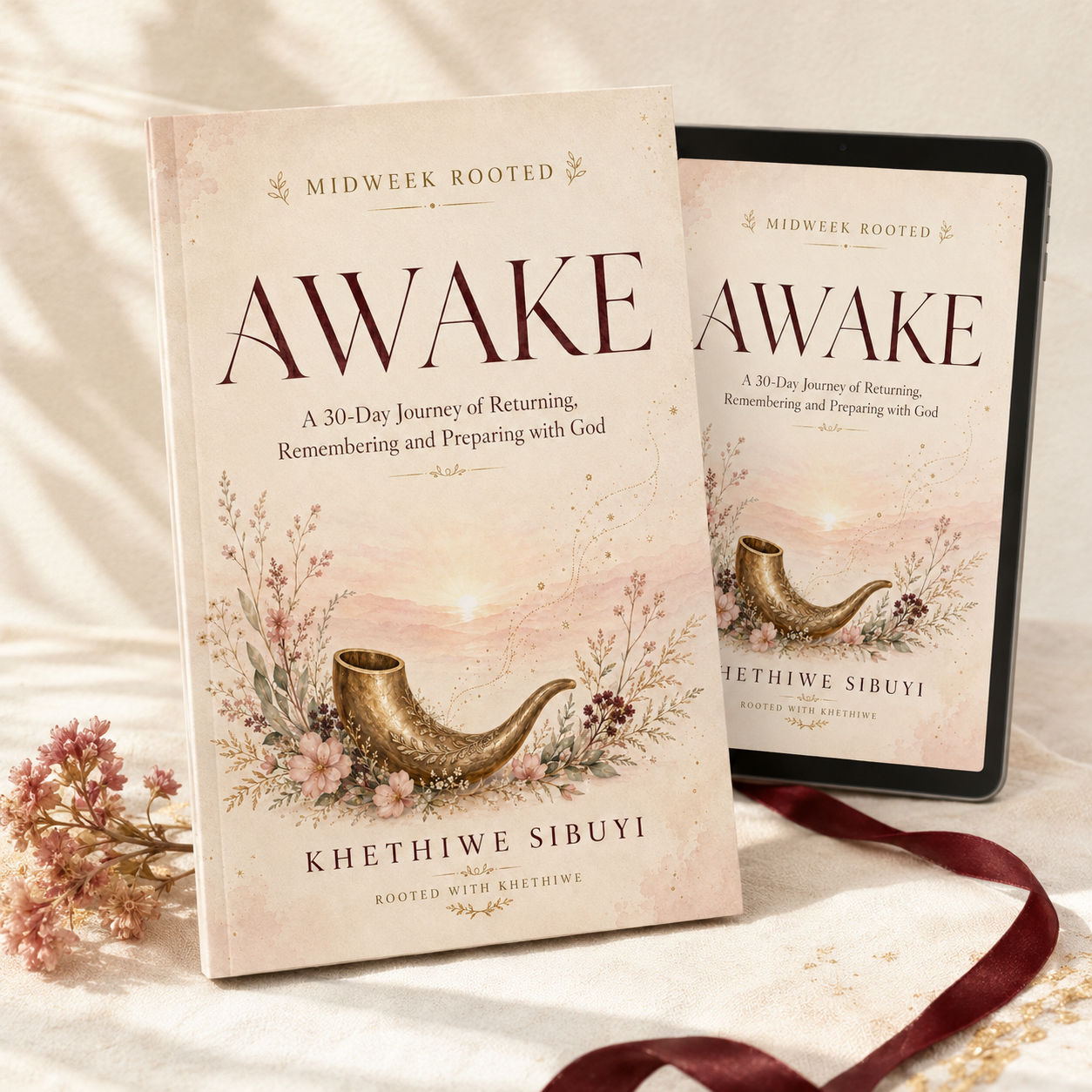 AWAKE – A 30-Day Journey of Returning, Remembering and Preparing with God by Khethiwe Sibuyi | Rooted with Khethiwe